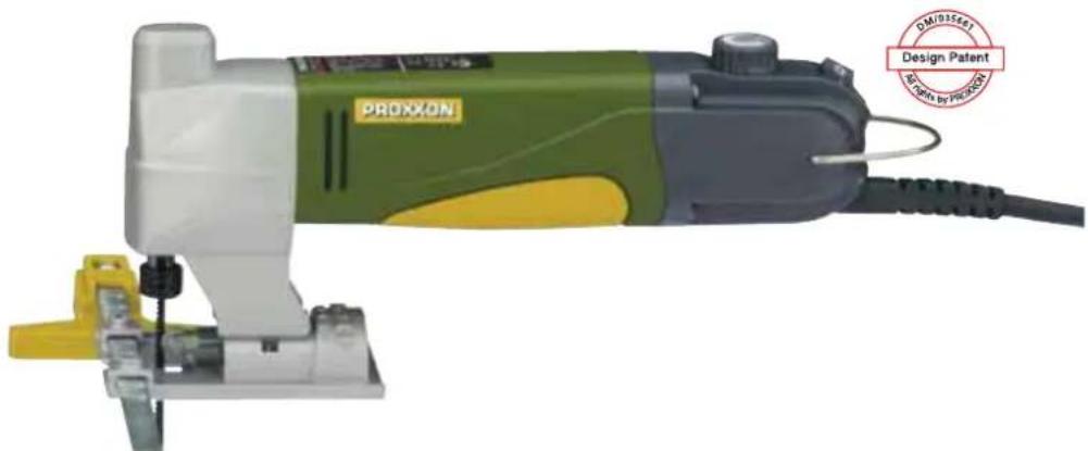 PROXXON DS 460 - Remarque: - 1