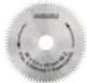 PROXXON DS 460 - Lame de scie circulaire « super-cut ». 058 mm (alésage 10 mm). - 1