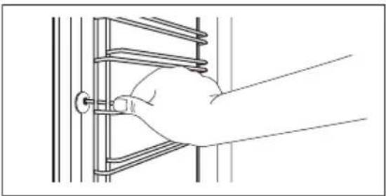 AEG BSK572360M - Entfernen: Einhängegitter - 1