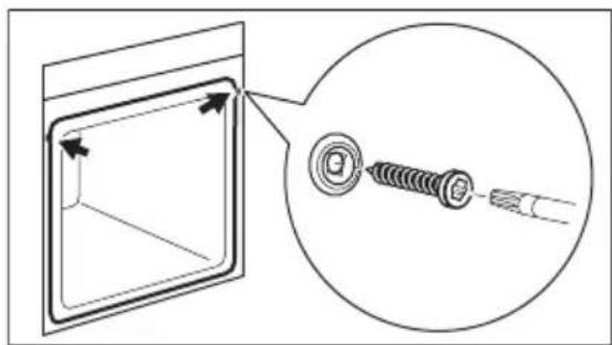 AEG BPK531L61M - Fijación delorno almueble - 1