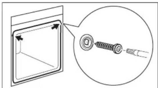 AEG BPK531L61M - Fissaggio nel mobile - 1