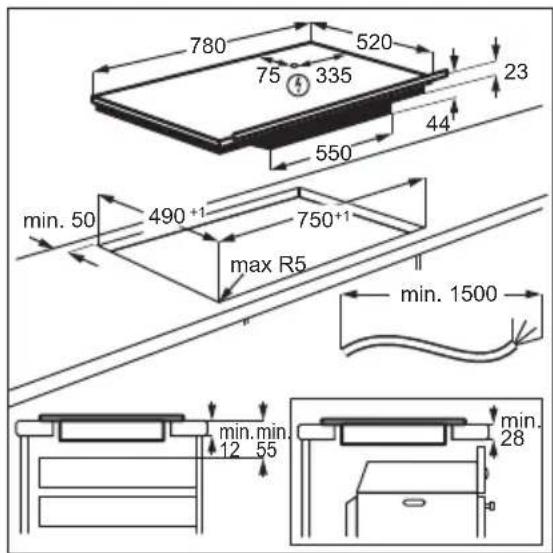 AEG I84KV443FB - Assemblage - 2