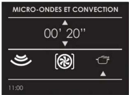 MICRO-ONDES ET CONVECTION 00' 20'' 11:00