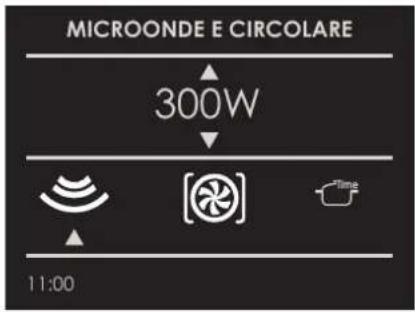 MICROONDE E CIRCOLARE 300W 11:00