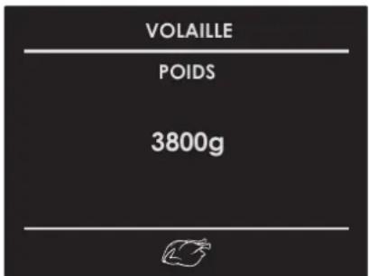 VOLAILLE POIDS 3800g