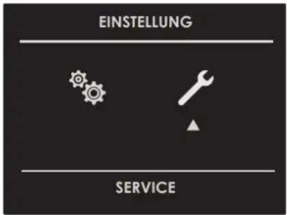 EINSTELLUNG SERVICE