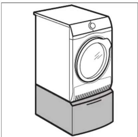 AEG TR89PG4B - Voetstuk met lade - 1