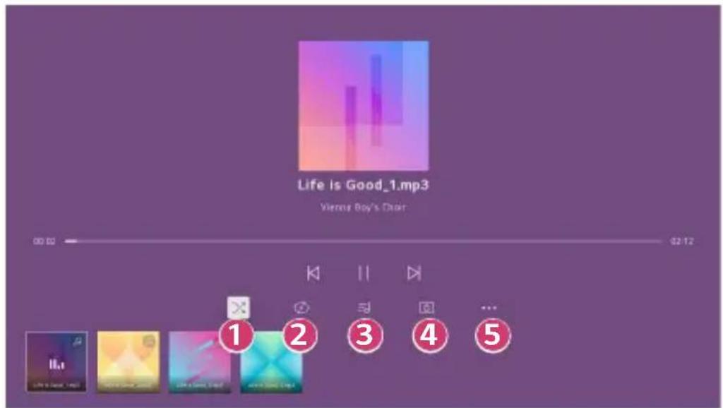 LG CineBeam HU915QE - Écouter de la musique - 1