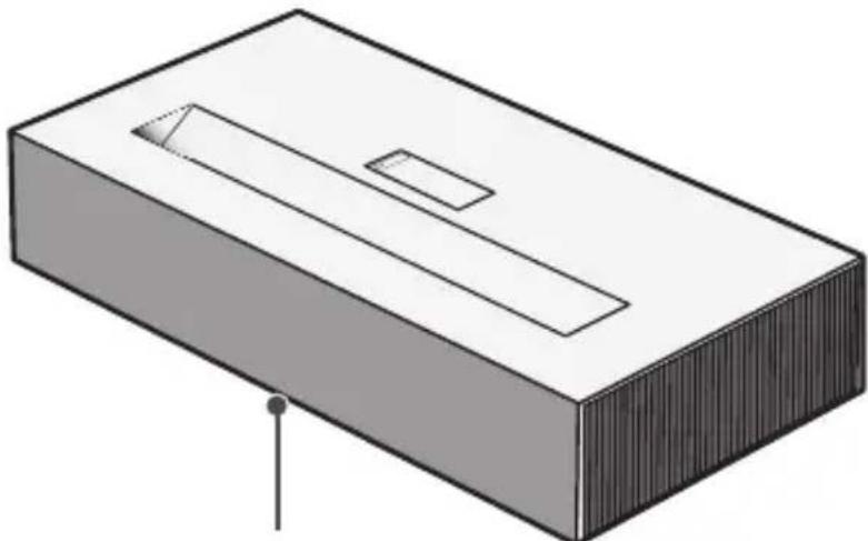 LG CineBeam HU915QE - Indicateurs d'état du projecteur - 1