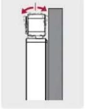 LG Libero 27BQ70C - De hoek aanpassen - 2