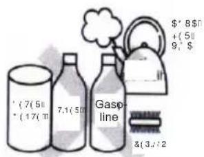 7(5) 7(17) Gas line $ 8 +(5) 9 $(3)/2