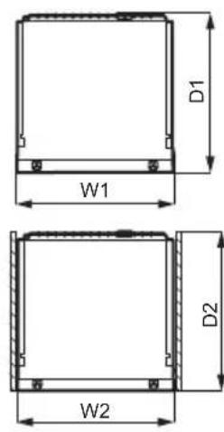 ELECTROLUX KUT6NE18S - Dimensiones - 2