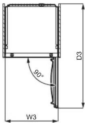 ELECTROLUX KUT6NE18S - Dimensions - 3