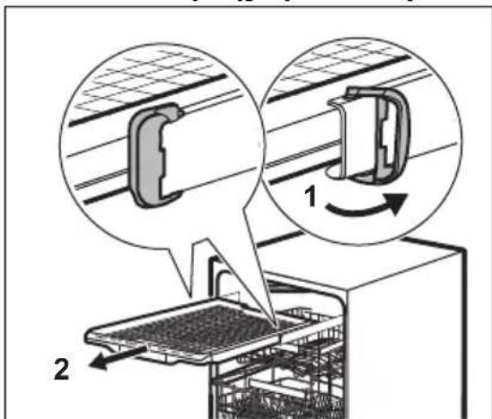 ELECTROLUX Y69EG400L - Czyszczenie sufitowego ramienia spryskujacego - 2