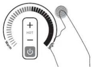 GE Profile PEP7030DTBB - Adjust Burner Size - 1