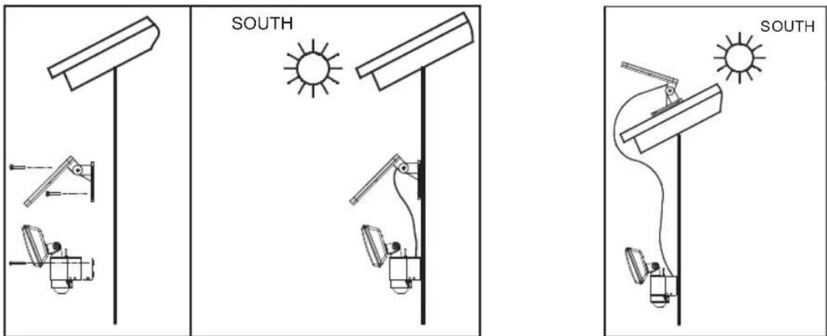 BRENNENSTUHL SOL 80 ALU IP 44 - INSTALLATIE INSTRUCTIES ZONNEMODULE EN LAMP - 1