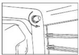 CONTINENTAL EDISON CECV50FCW - Installation et retrait des supports de grille : - 3