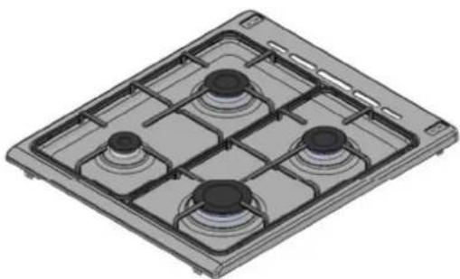 CONTINENTAL EDISON CECG60FCB1 - utilisation de la plaque de cuisson - 2