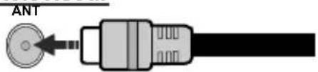 CONTINENTAL EDISON CELED43SA22B3 - Dos du téléviseur - 1