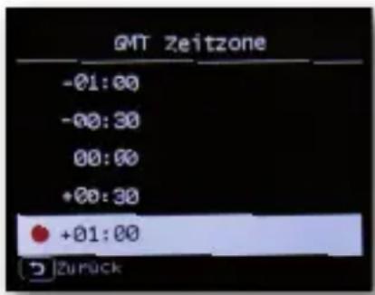Telestar DIRA M 1 A - GMT Zeitzone - 1