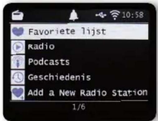 Telestar DIRA M 1 A - Internetradiozender selecteren - 2