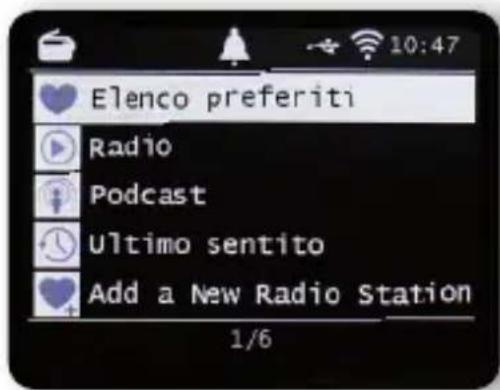 Telestar DIRA M 1 A - Selezione di una stazione Internet radio - 2