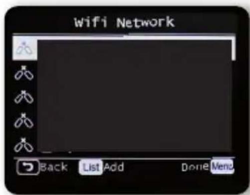Telestar DIRA M 1 A - WiFi/network selection - 1
