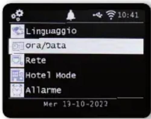 Telestar DIRA M 1 A - Data e ora - 1