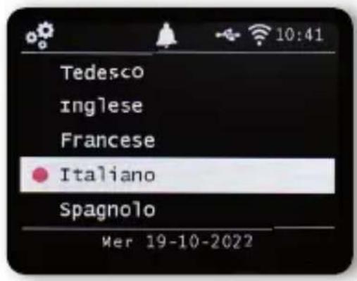 Telestar DIRA M 1 A - Lingua del menù - 1