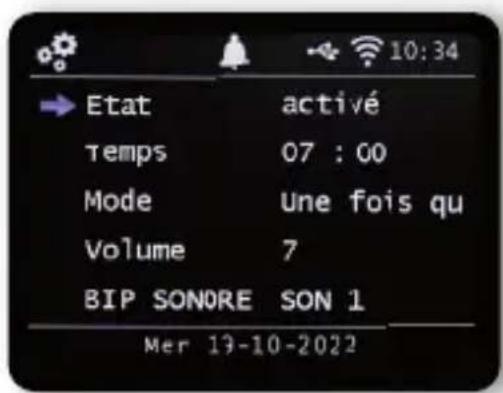 Telestar DIRA M 1 A - Alarme/réveil - 3