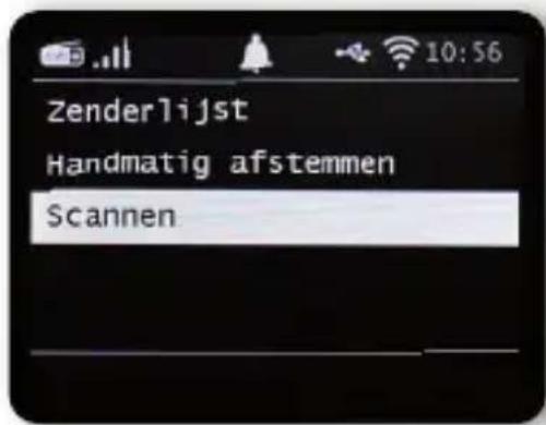 Telestar DIRA M 1 A - DAB-zoekprocedure - 1