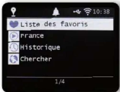 Telestar DIRA M 1 A - Sélectionner une station de radio internet - 2