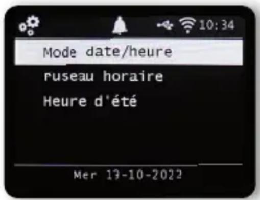 Telestar DIRA M 1 A - Date et heure - 1