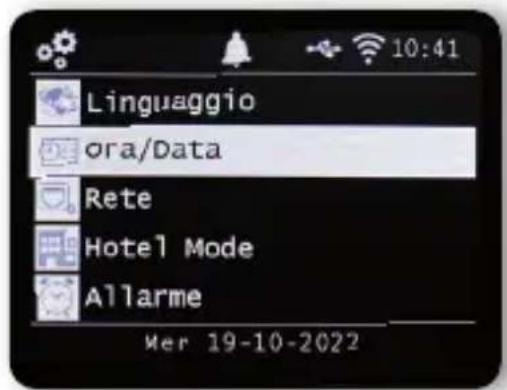 Telestar DIRA M 1 A - Modalità Data e ora - 1