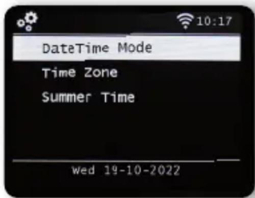 Telestar DIRA M 1 A - Date time - 1