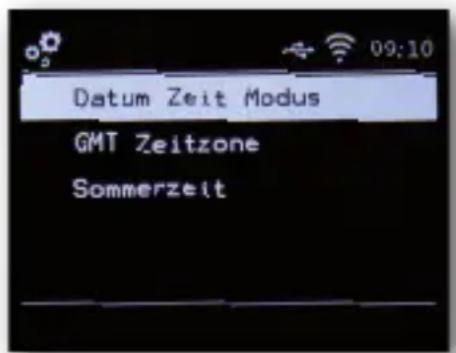 Telestar DIRA M 1 A - Datum Zeit - 1