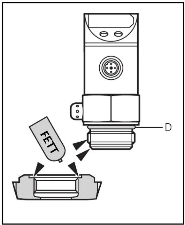 IFM PF3154 - EinschweiBadapter: - 1