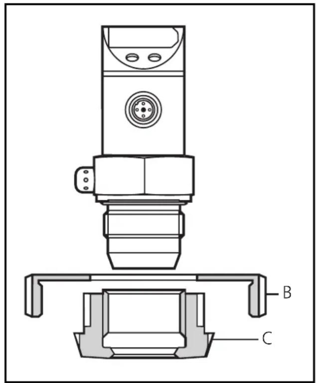 IFM PF003A - ifm-Prozeßadapter - 1