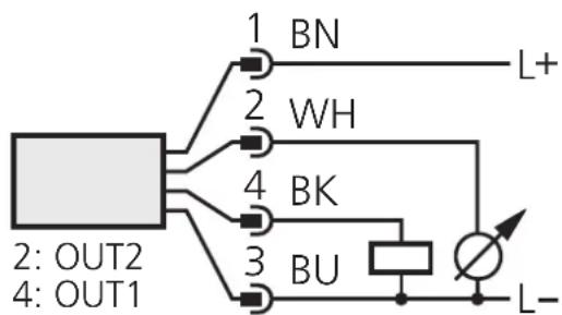 IFM PF003A - Electrical connection - 4