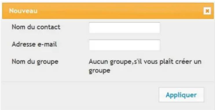 PANTUM CM1100ADN - configurer le répertoire d'adresse d'email - 2