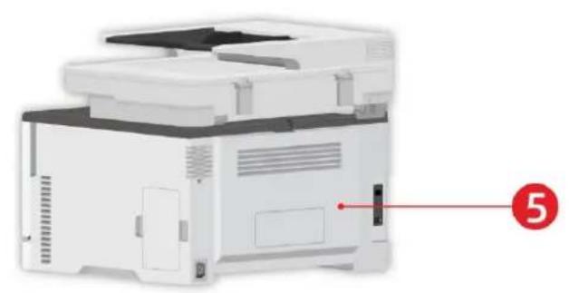 PANTUM CM1100ADN - Localiser le papier coincé - 2
