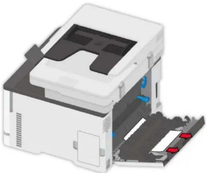 PANTUM CM1100ADN - Bourrage papier dans la couverture arrière - 7