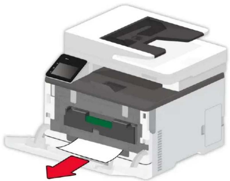 PANTUM CM1100ADN - Bourrage papier dans le bac manuel - 3