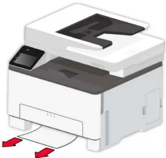PANTUM CM1100ADN - Bourrage papier dans le bac automatique - 2