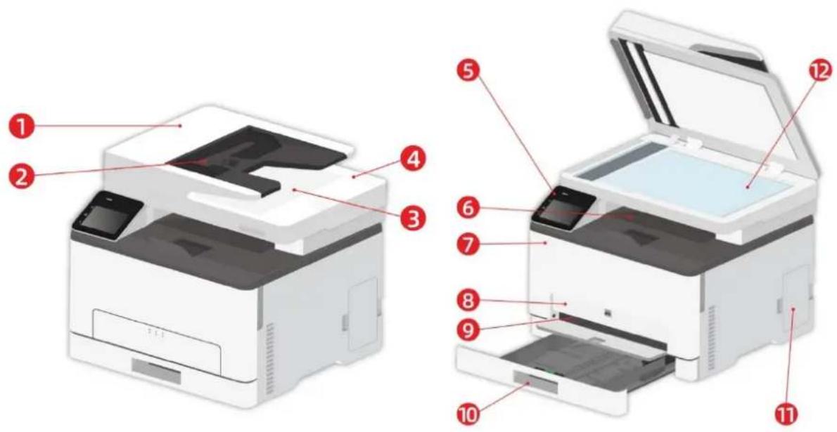 PANTUM CM1100ADN - Vue du produit - 1