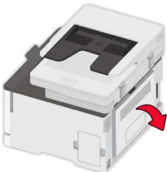 PANTUM CM1100ADN - Bourrage papier dans le bac automatique - 4
