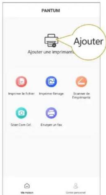 PANTUM CM1100ADN - Ajoutez l'imprimante via la configuration du réseau wi-fi - 3