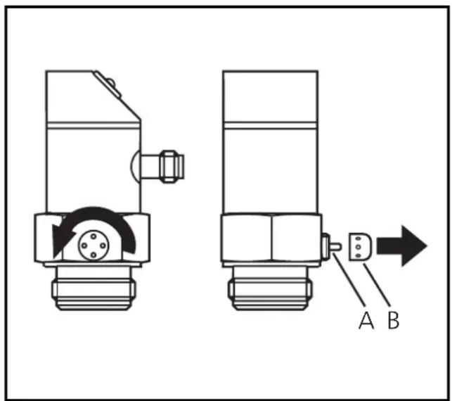 IFM PF3054 - Reinigen der Filterabdeckung - 1
