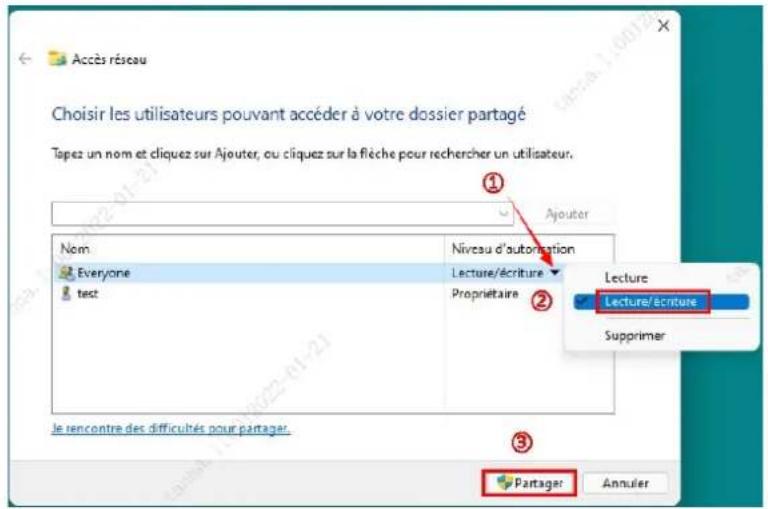 PANTUM M7310DN - Créer un dossier partagé - 3