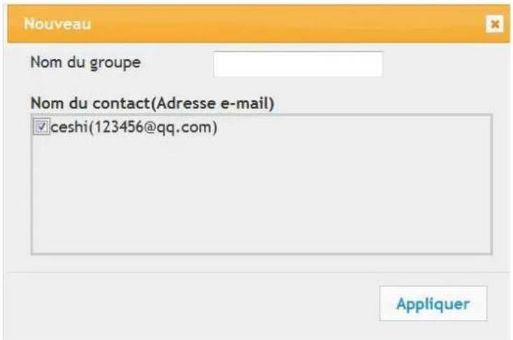 PANTUM M7310DN - Configurer groupe d'email - 1